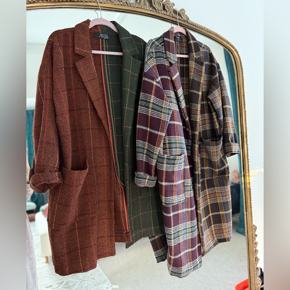 Dressed in LaLa Scorpio coats